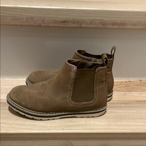 Nordstrom Tan Chelsea Boots Suede Leather Ankle-High